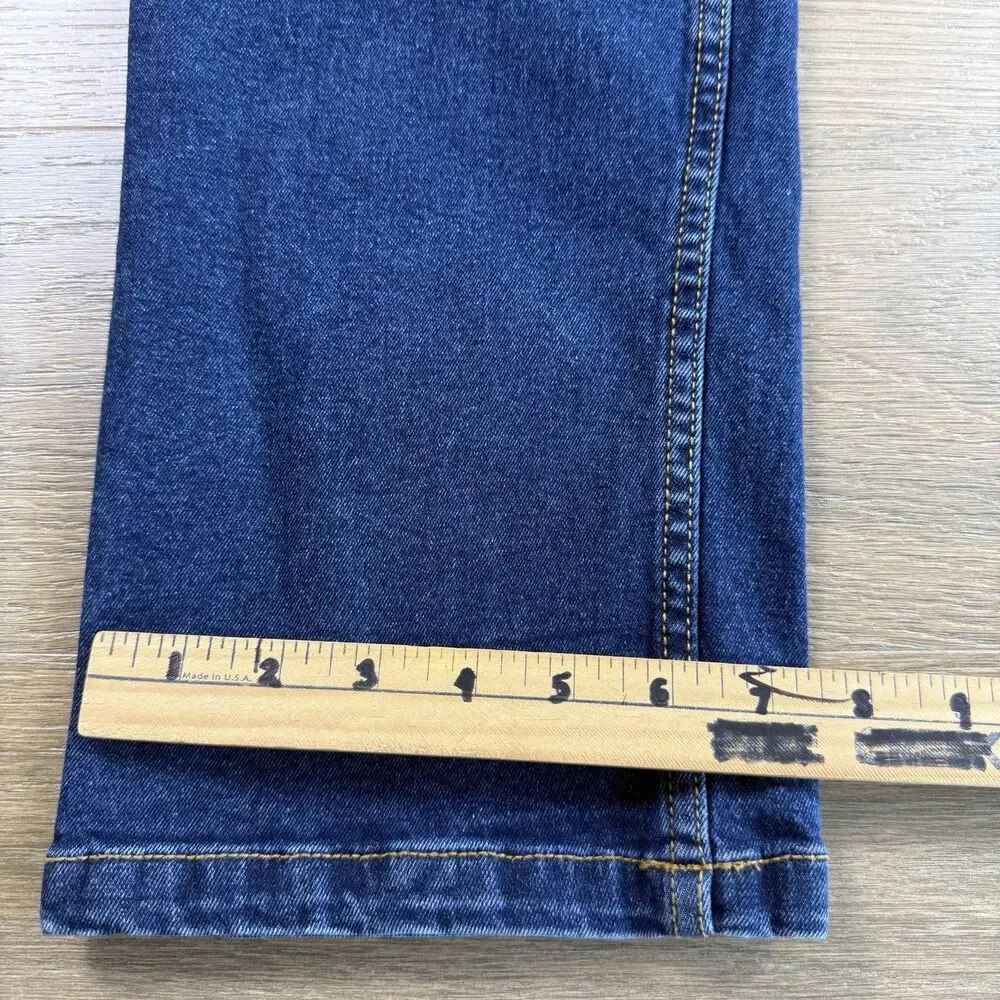 American Tall Jeans Men 34x36 AT Basics J1 Straight Fit Blue Denim Cotton